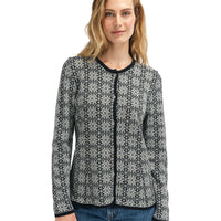 Dale of Norway - Othelie Feminine Jacket - Black/Off-White