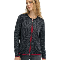 Dale of Norway - Singsaker Feminine Jacket - Black/Redrose