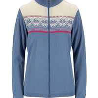 Dale of Norway - Liberg Women's Jacket - Blue Shadow/Off-White