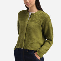 Dale of Norway - Lusa Cardigan - Alum Green