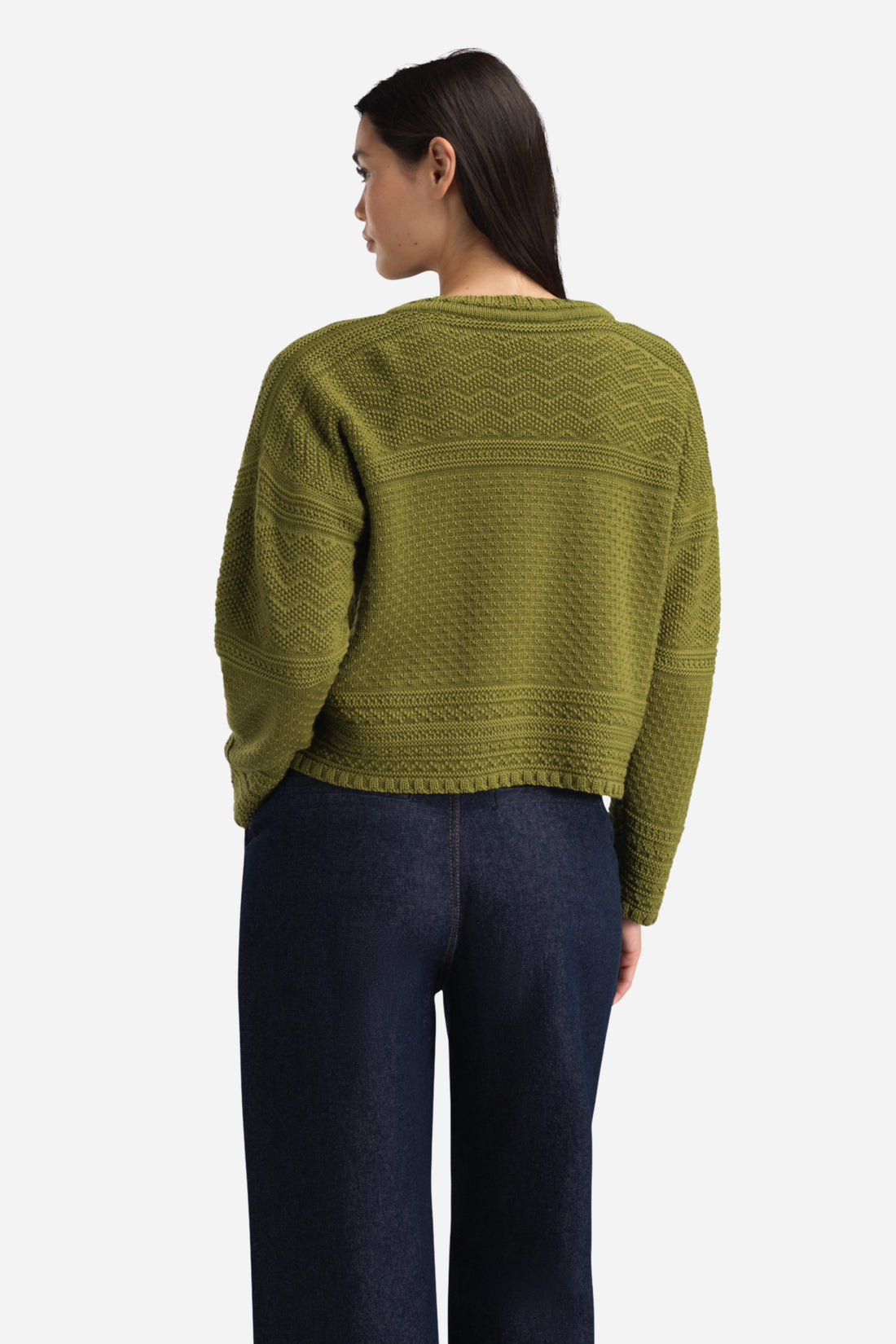 Dale of Norway - Lusa Cardigan - Alum Green