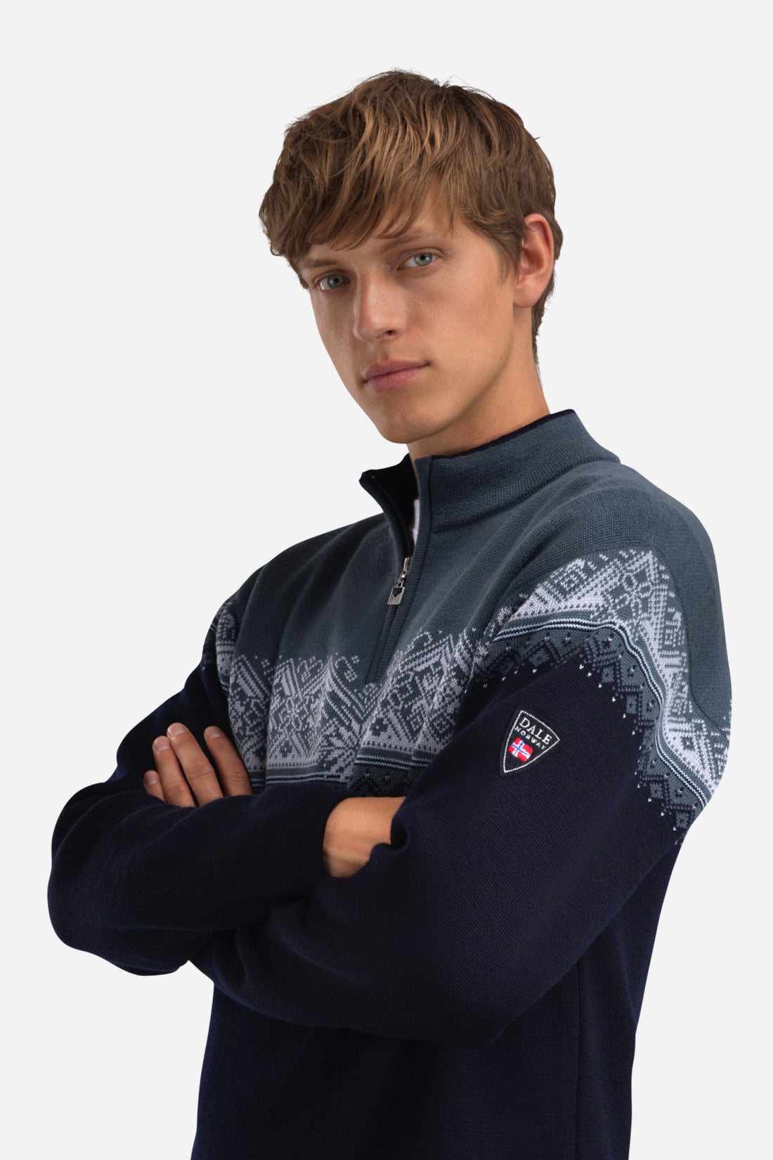 Dale of Norway - Moritz Men's Sweater - Steel