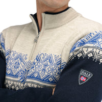 Dale of Norway - Moritz Men's Sweater - Marine Sandstone