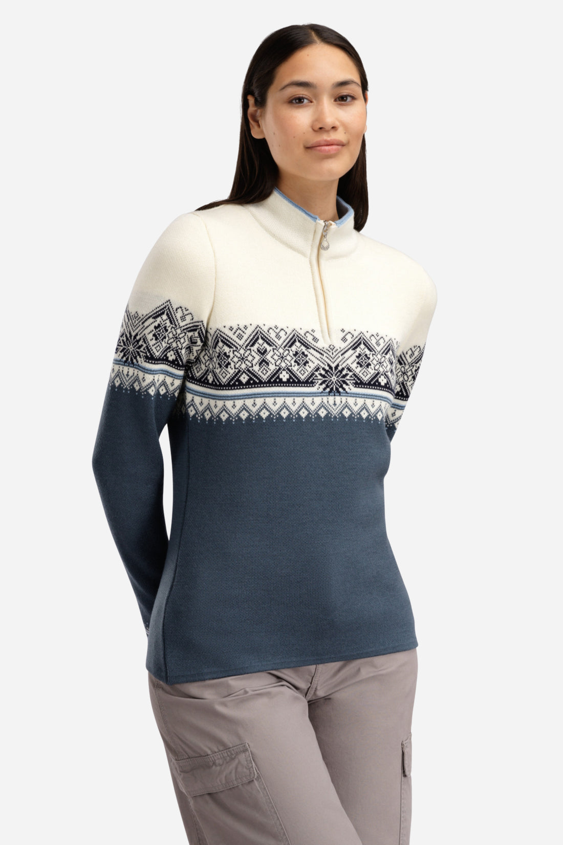 Dale of Norway - Moritz Women's Sweater - Steel