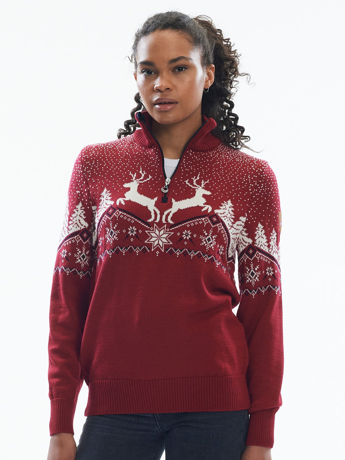 Dale of Norway - Christmas women's sweater - Red