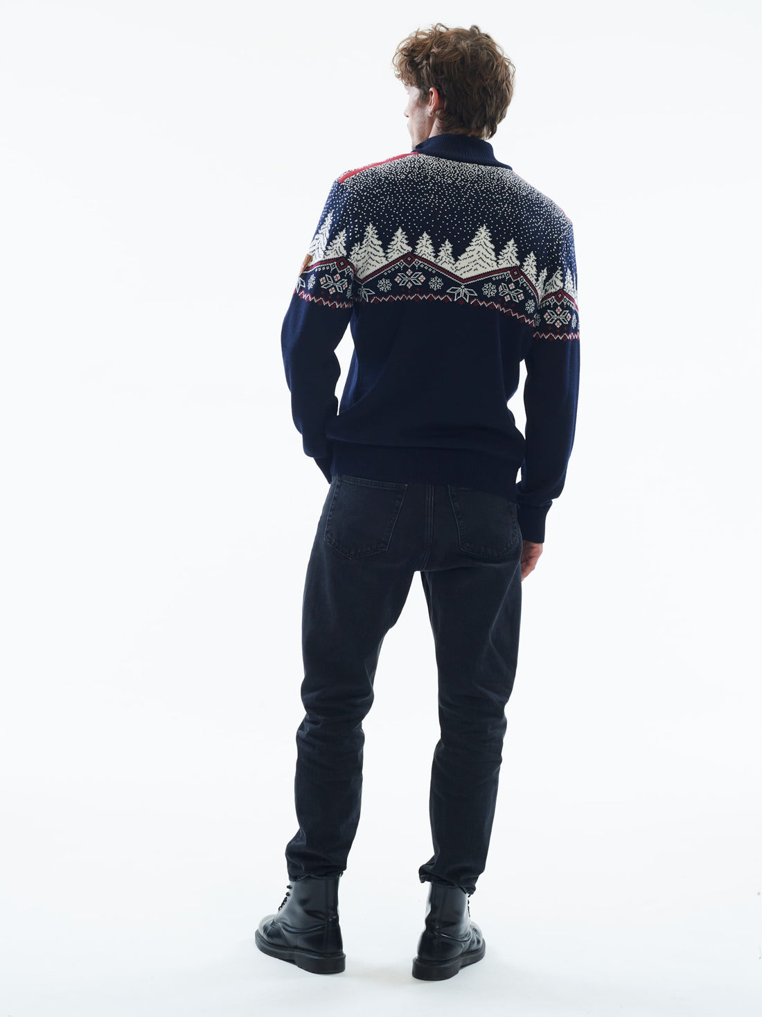 Dale of Norway - Christmas Men's Sweater - Navy