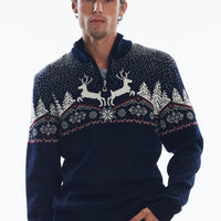 Dale of Norway - Christmas Men's Sweater - Navy