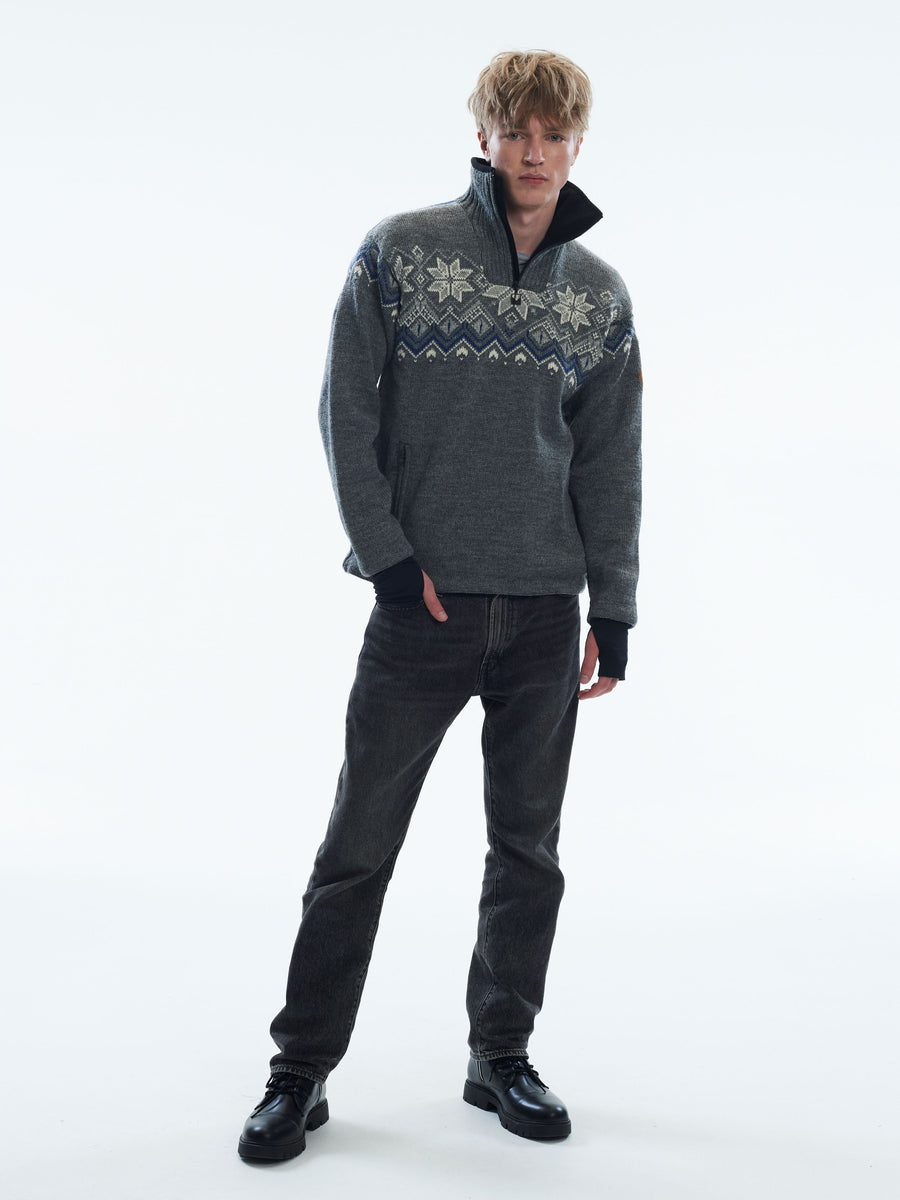 Dale of Norway - Fongen Weatherproof Men's Sweater - Smoke