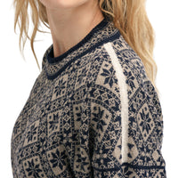 Dale of Norway - Bjorøy Women's Sweater - Mountain stone/Marine/Sand