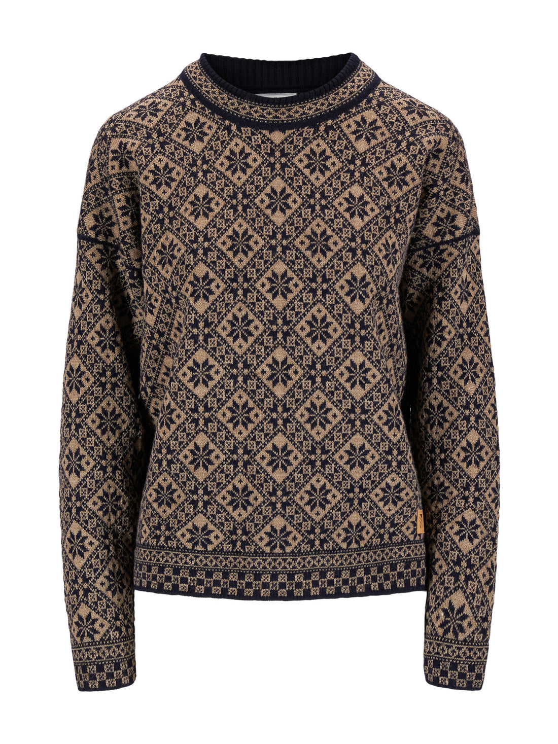 Dale of Norway - Bjorøy Women's Sweater - Mountain stone/Marine/Sand