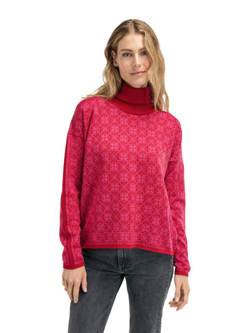 Dale of Norway - Firda Women's Sweater - Raspberry