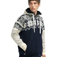 Dale of Norway - Vegard WP Men's Hoodie In Navy/Off-White/Smoke