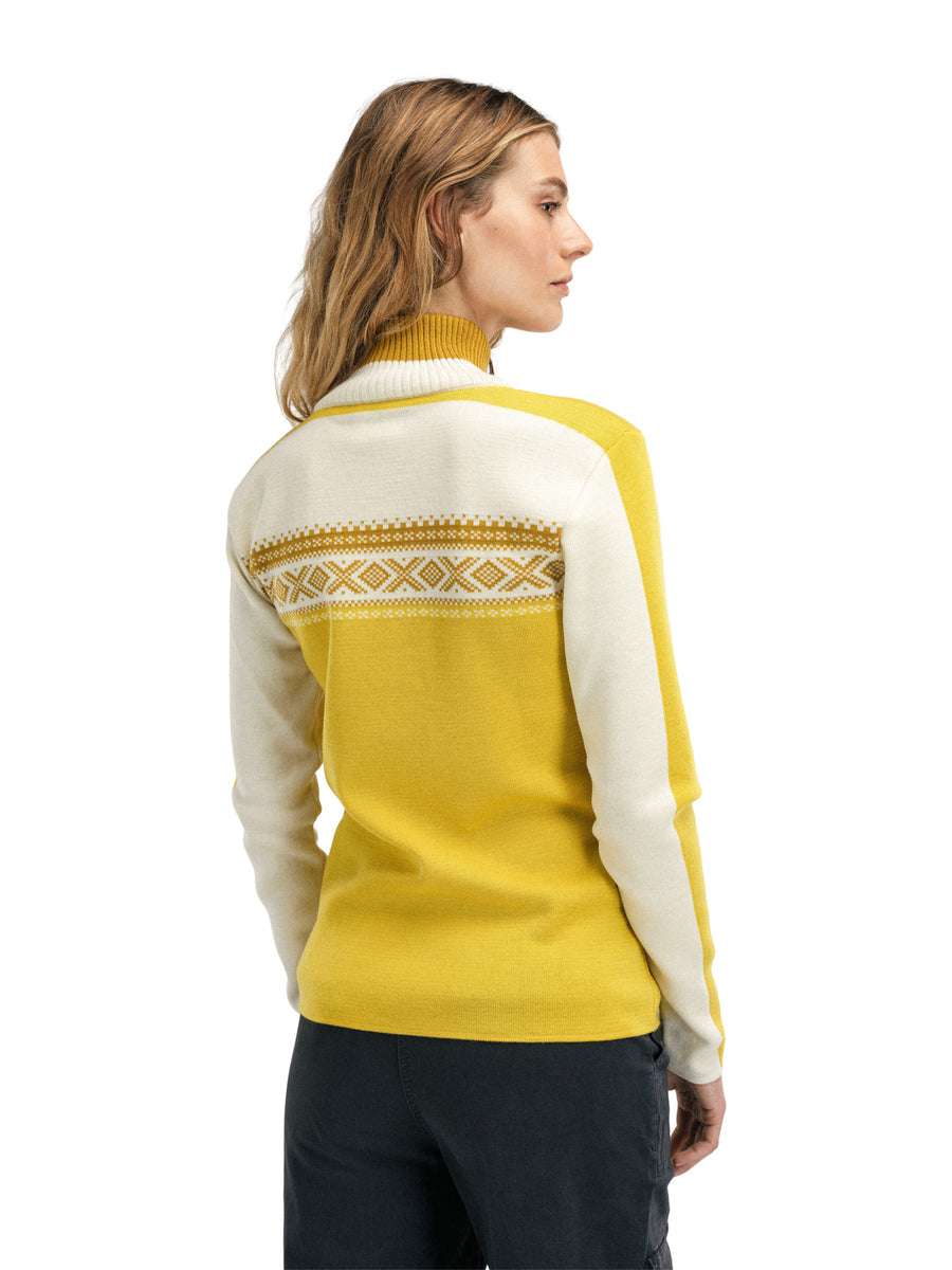 Dale of Norway - Dystingen Women's Sweater - Sweethoney offwhite mustard