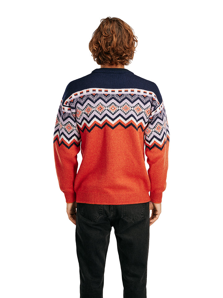 Dale of Norway - Randaberg Men's Sweater- Orange