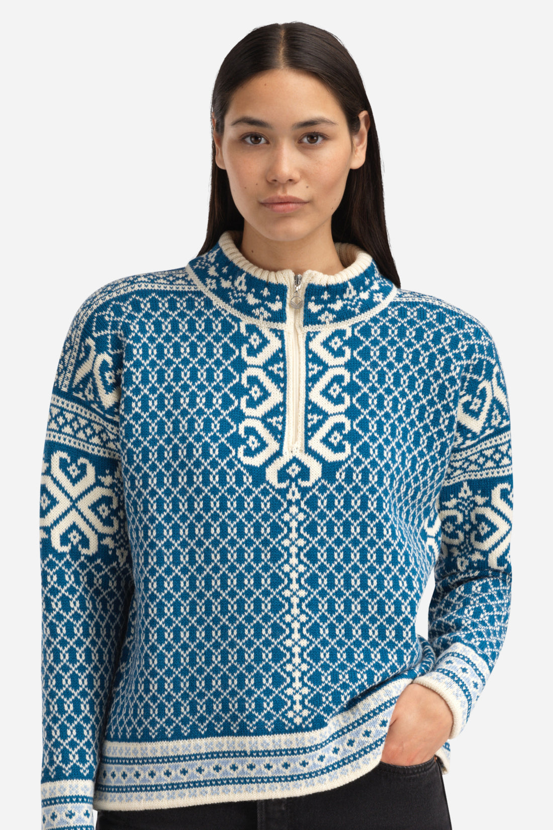 Dale of Norway - Leknes Women's Sweater - Electric Storm