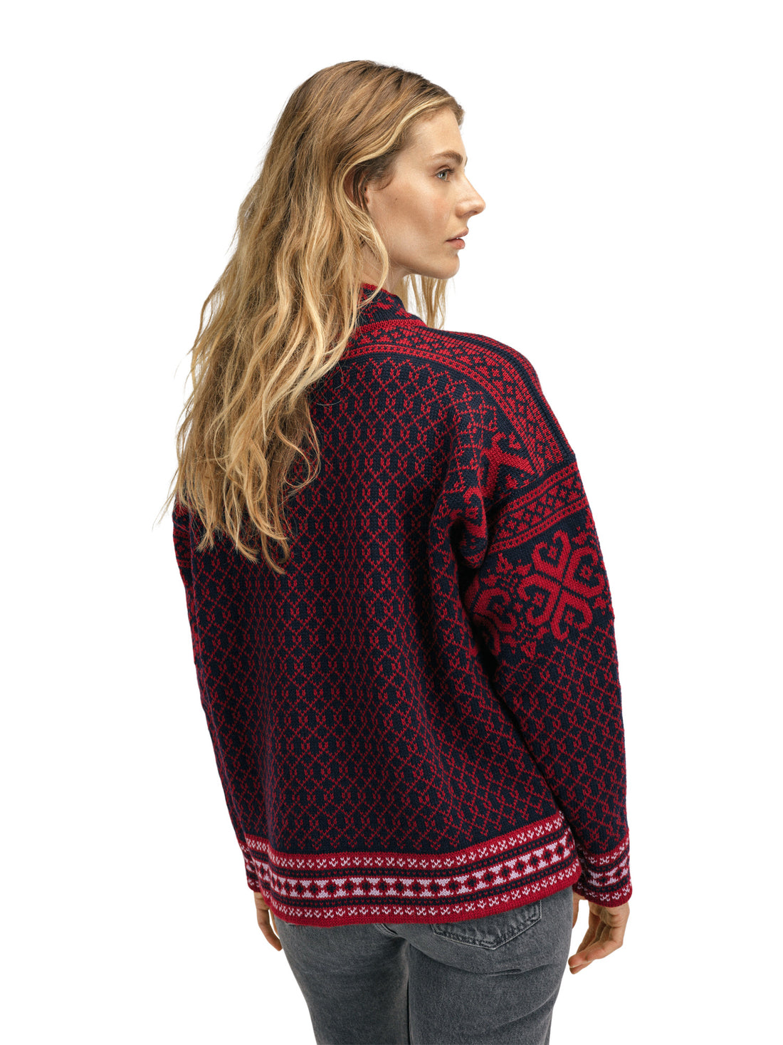 Dale of Norway - Leknes Women's Sweater - Redrose