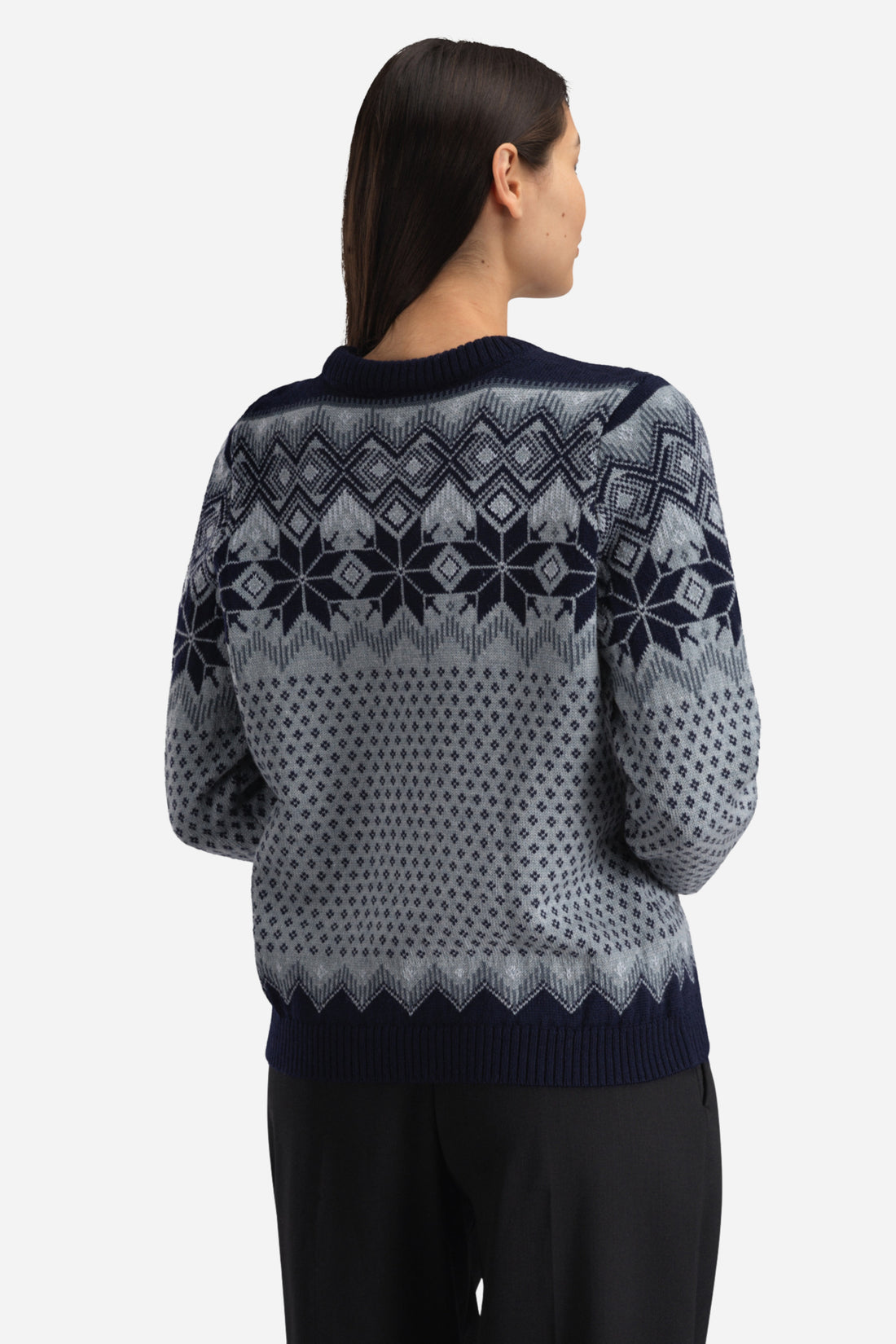 Dale of Norway - Vilja Women's Sweater - Mid Blue