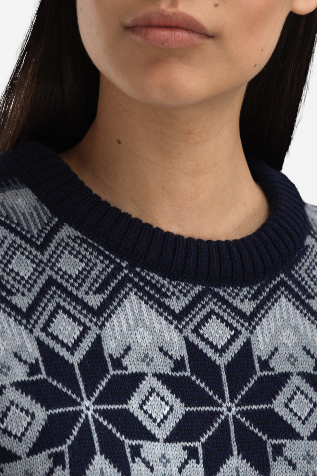 Dale of Norway - Vilja Women's Sweater - Mid Blue