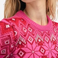 Dale of Norway - Vilja Women's Sweater - Raspberry