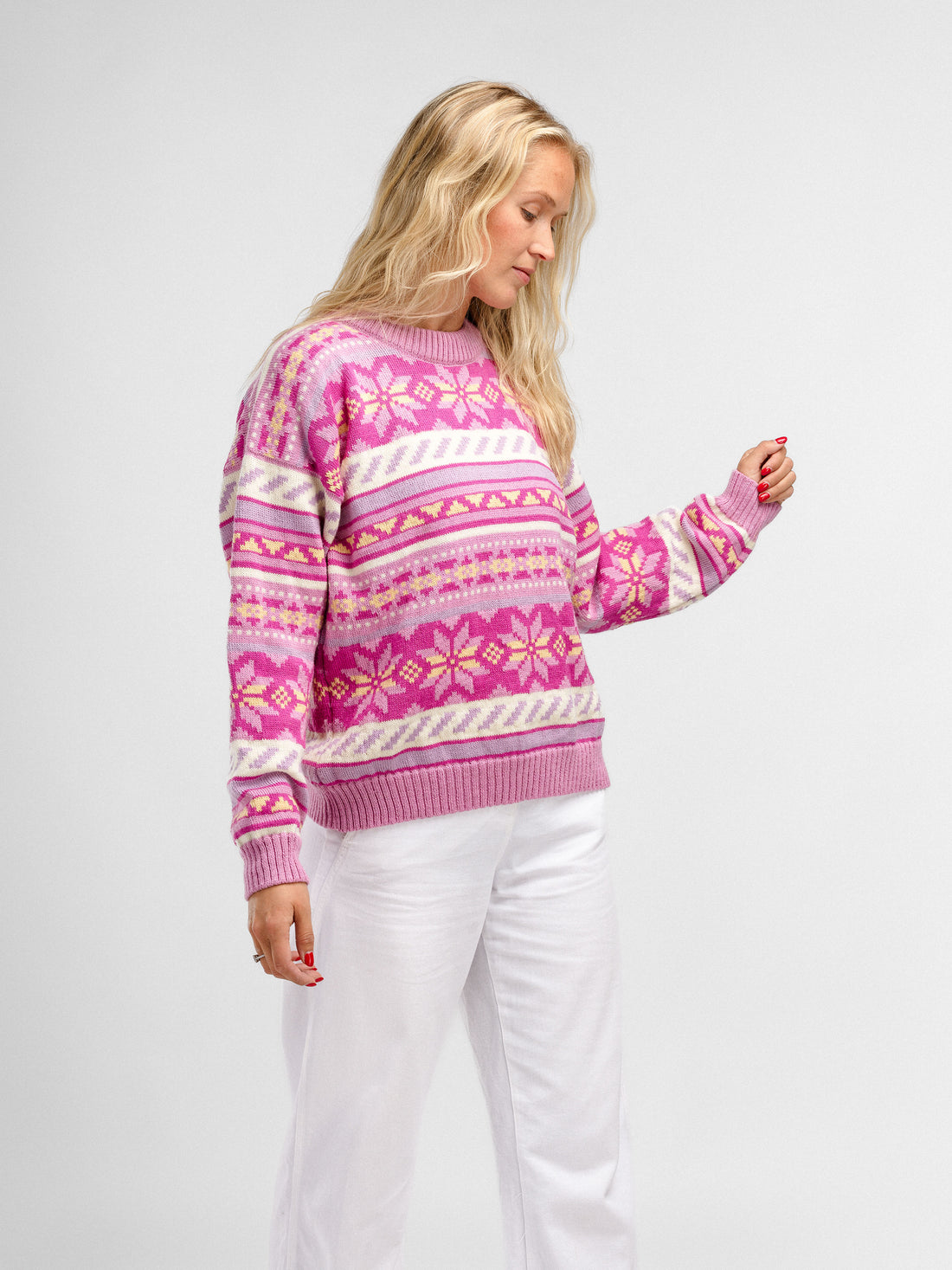 Dale of Norway - Ingrid Sweater - Pink