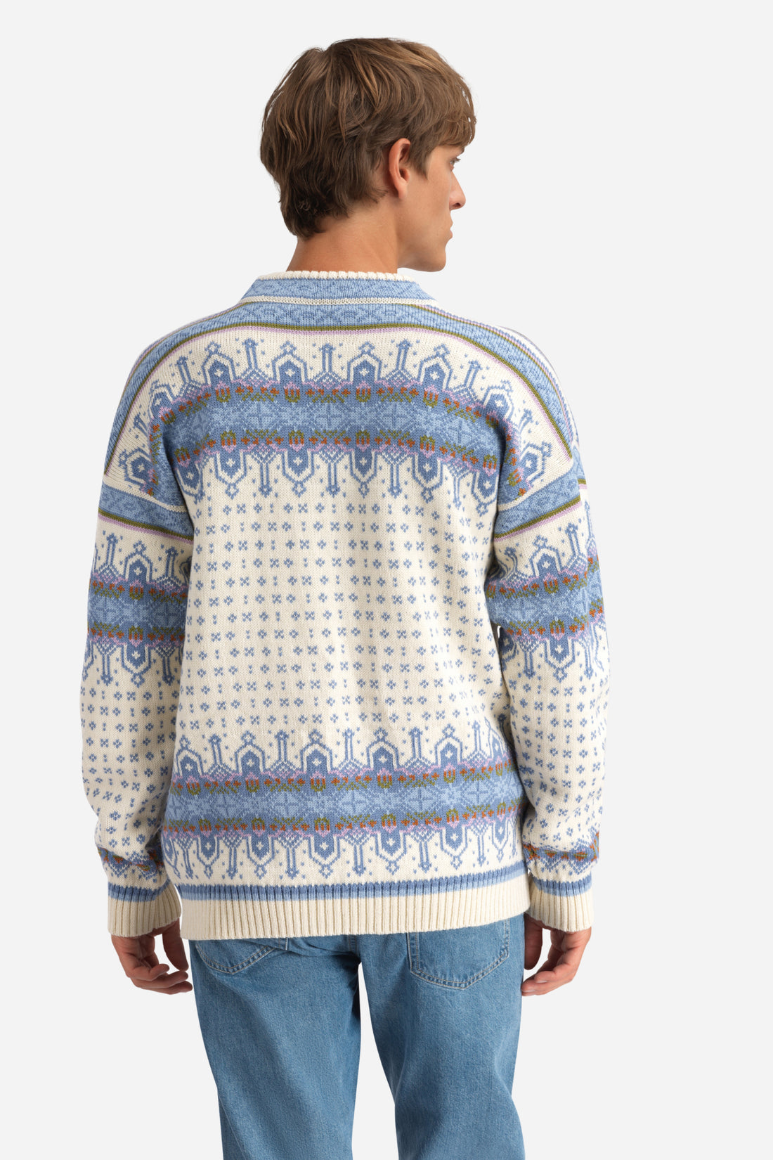 Dale of Norway - Albertville Men's Sweater - Blue Shadow