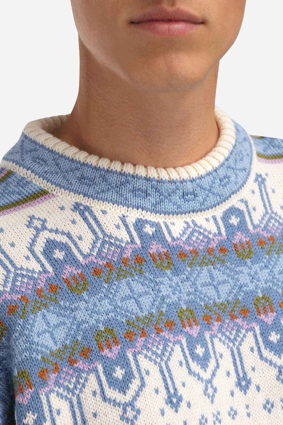Dale of Norway - Albertville Men's Sweater - Blue Shadow