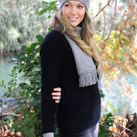 Possum - Tubular Scarf - Silver