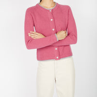 Irish - Killiney Cardigan - Rose Pink