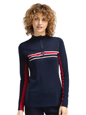 Dale of Norway - Aksla Women's Baselayer - Navy/Red