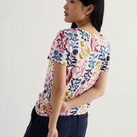 Appletree T-shirt - Inky Botanical