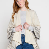 Atlantic Wrap Cardigan - Cream