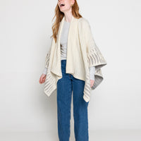 Atlantic Wrap Cardigan - Cream