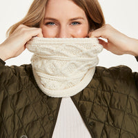 Aran - Diamond Snood