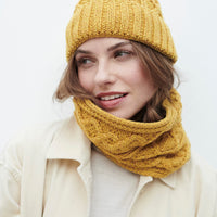 Aran - Diamond Snood