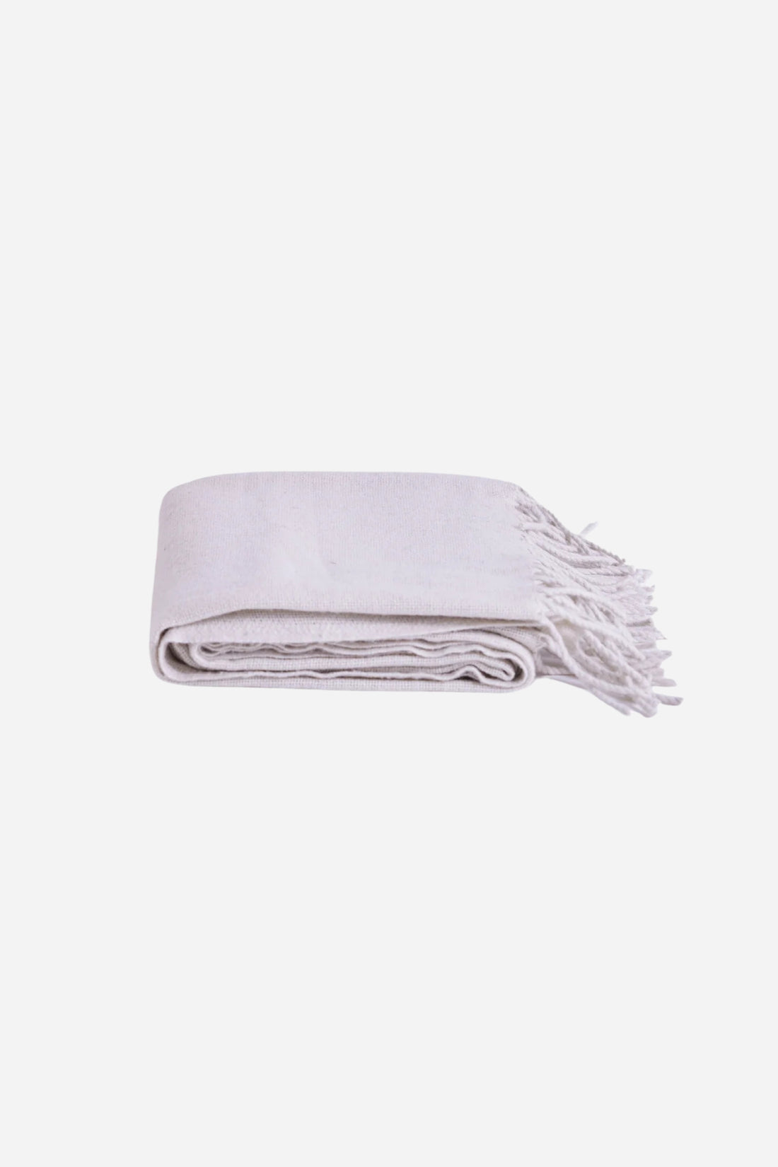 Mistri by Reve - Blended Throw - White