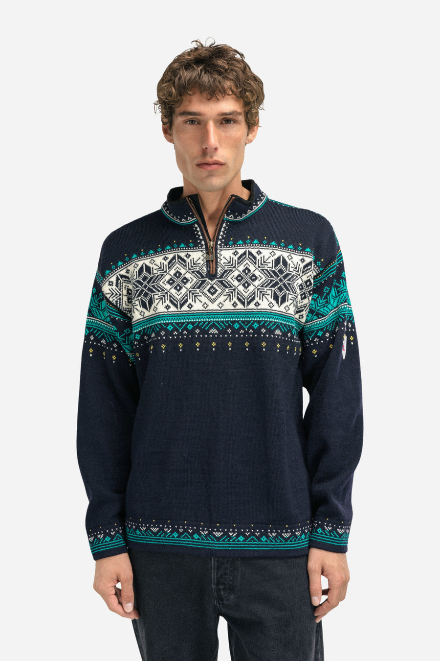 Dale of Norway - Blyfjell Unisex Sweater - Peacock