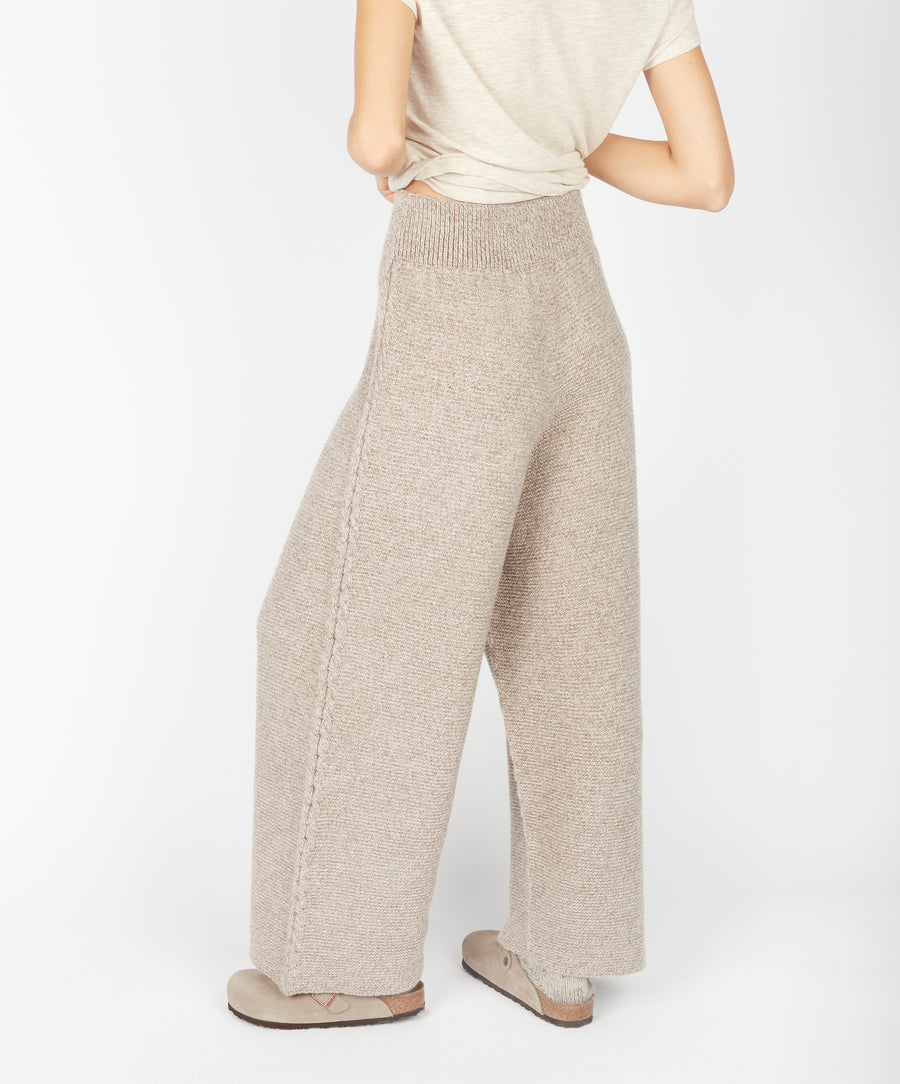 Irish - Kestrel Cropped Trousers - Eggshell