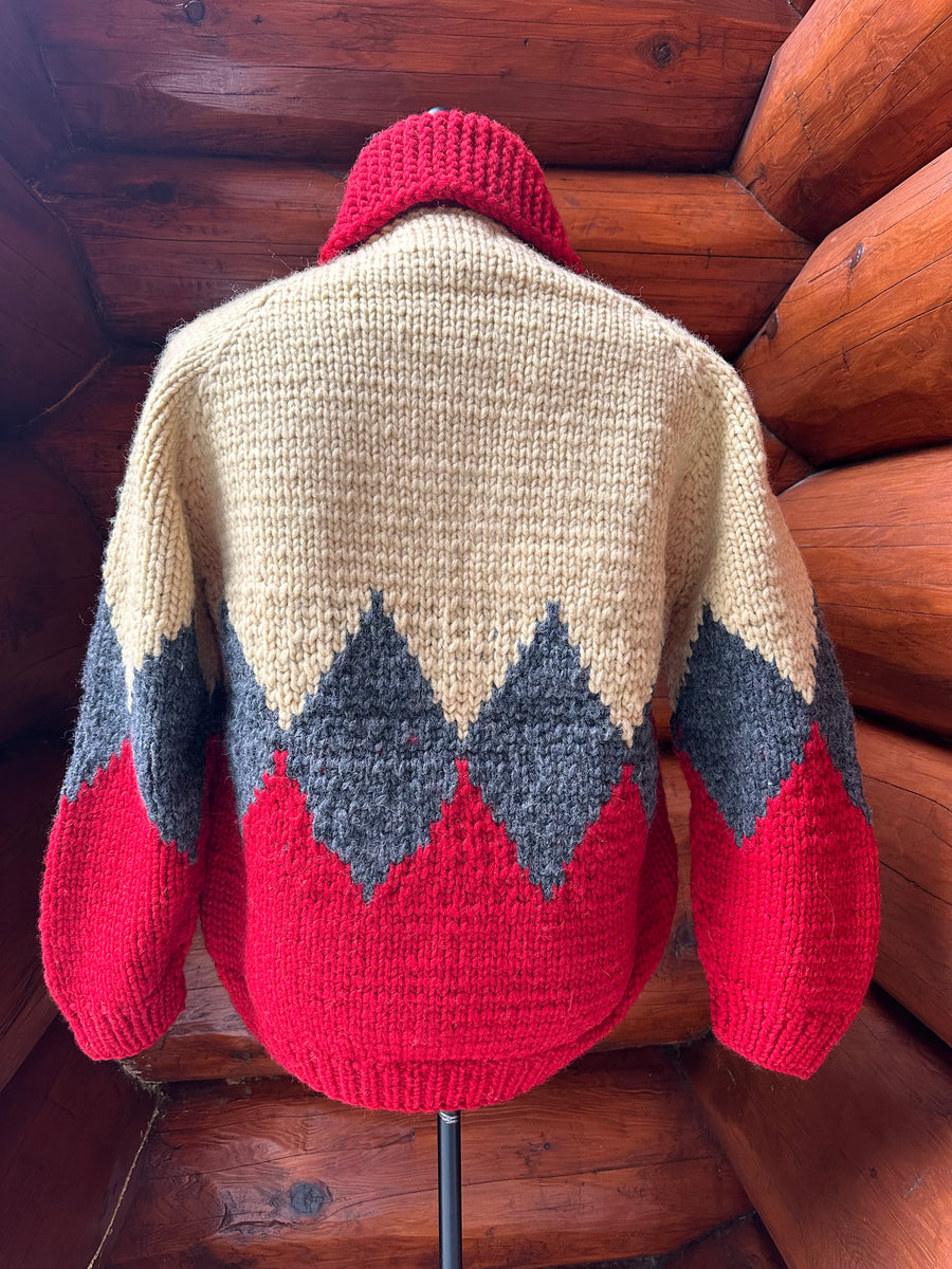 Canadian Knit Sweater - Diamond