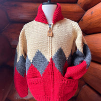 Canadian Knit Sweater - Diamond