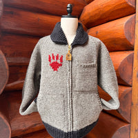 Canadian Knit Sweater - Wolf