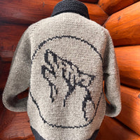 Canadian Knit Sweater - Wolf