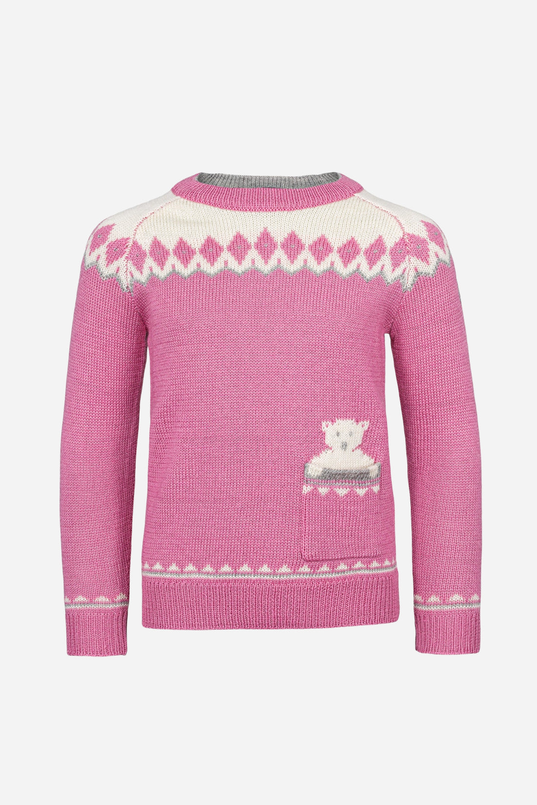 Norlender - Children's Polar Sweater - Pink