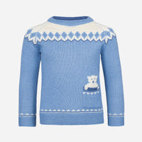 Norlender - Children's Polar Sweater - Blue