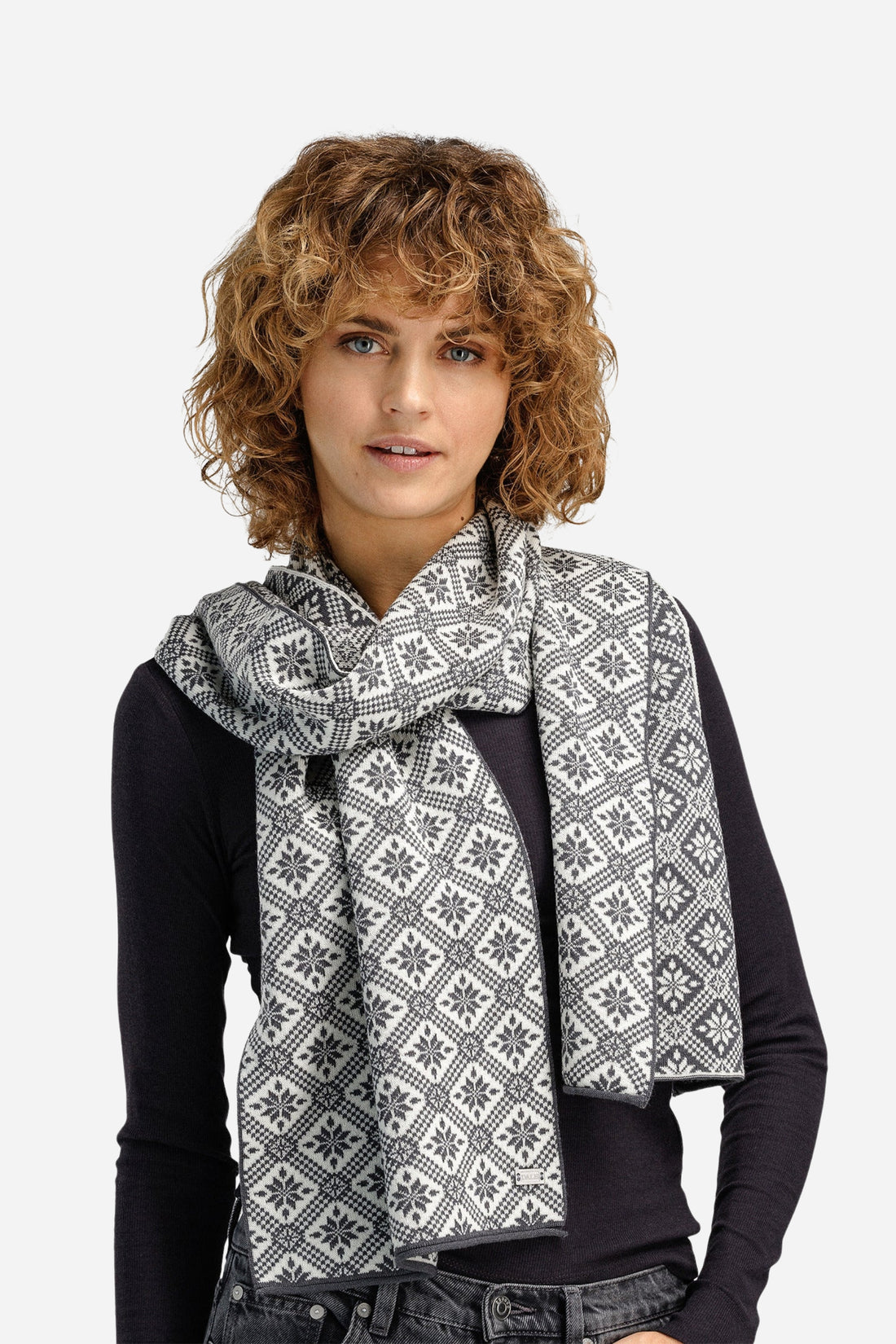 Dale of Norway - Christiania Scarf - Grey