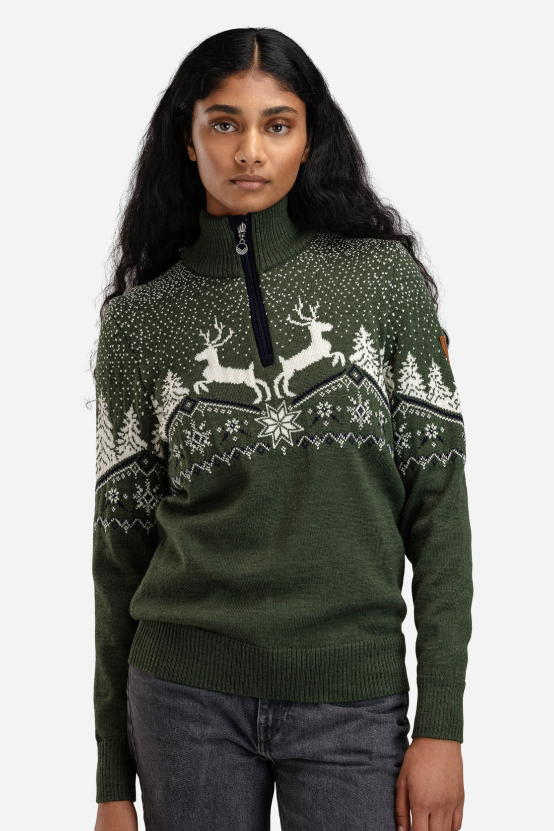 Dale of Norway - Christmas Women's Sweater - Loden