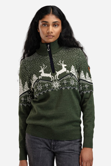 Dale of Norway - Christmas Women's Sweater - Loden