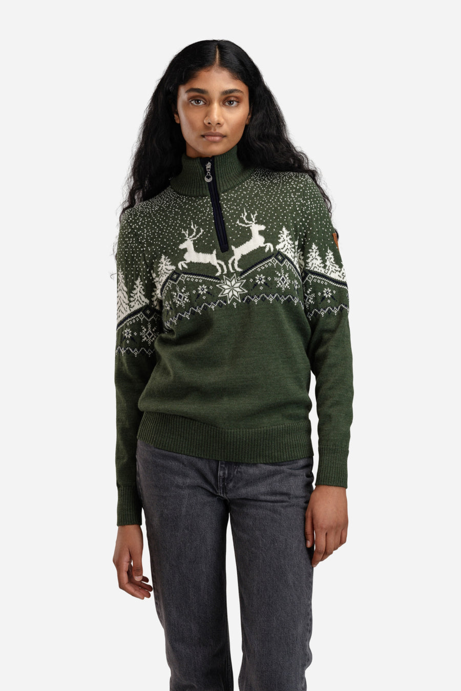Dale of Norway - Christmas Women's Sweater - Loden