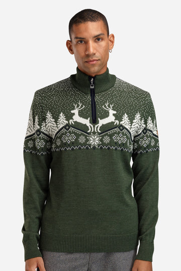 Dale of Norway - Christmas Men's Sweater - Loden
