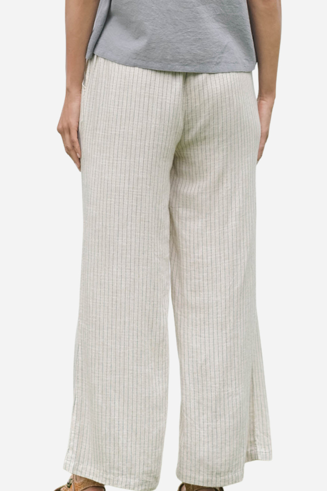 Coastal Stripe Pant - Navy
