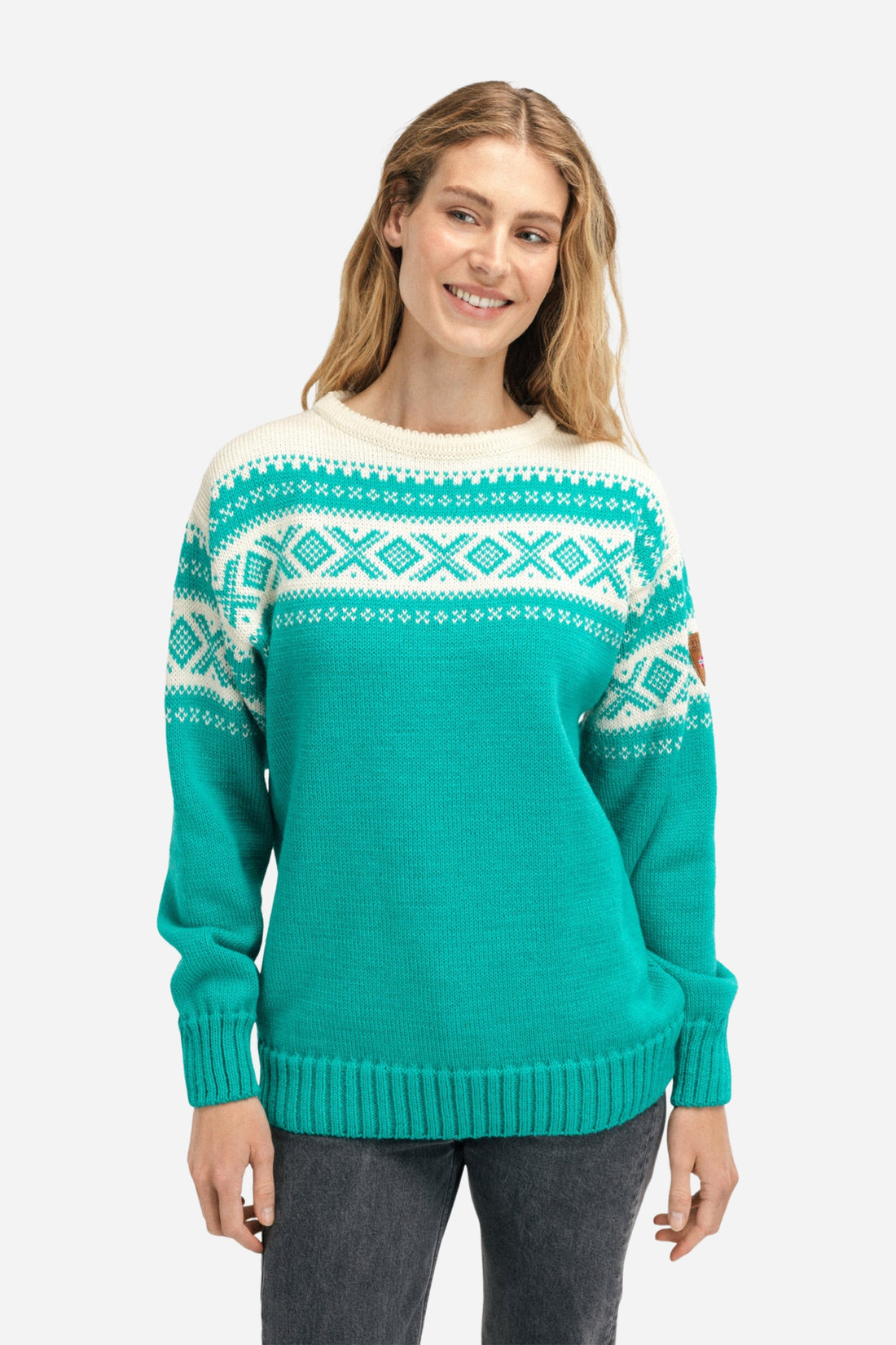 Dale of Norway - Cortina 1956 Unisex Sweater - Peacock